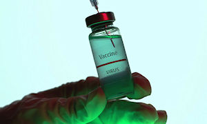 oltás-vírus illusztráció