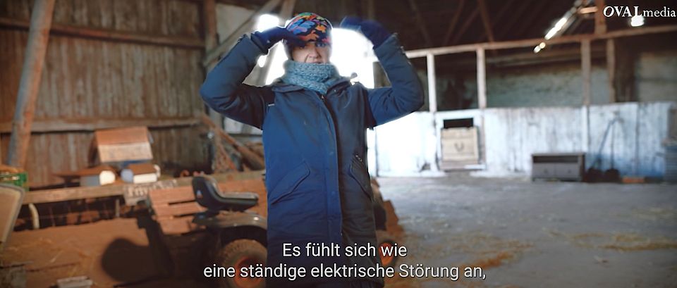 Sidse Kaersgaard a videóban